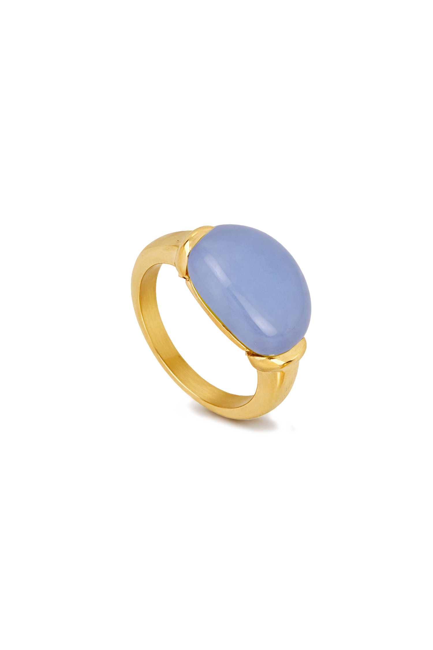 DUNE BLUE JADE RING