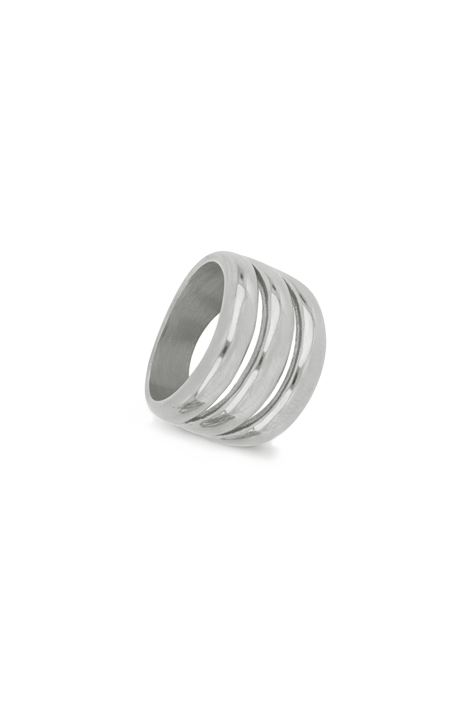 LUCIE STEEL RING