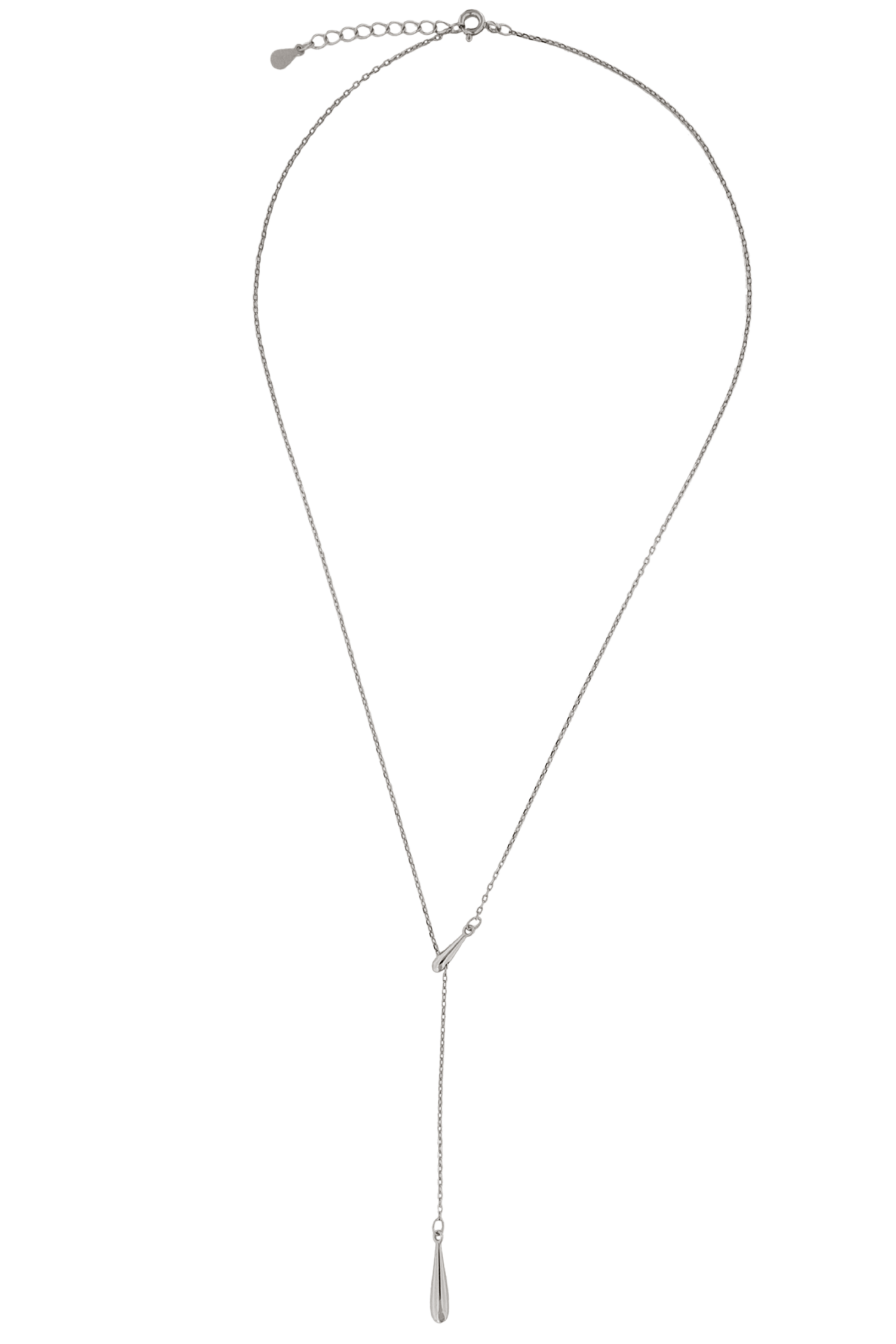 COLLAR NERA PLATA