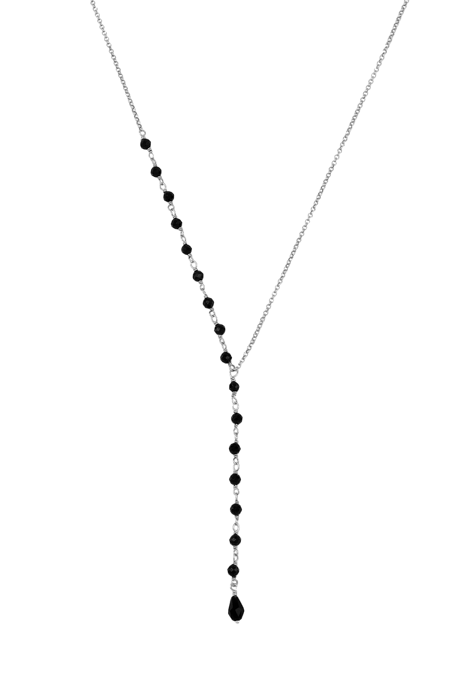 NIGHTFALL SILVER NECKLACE
