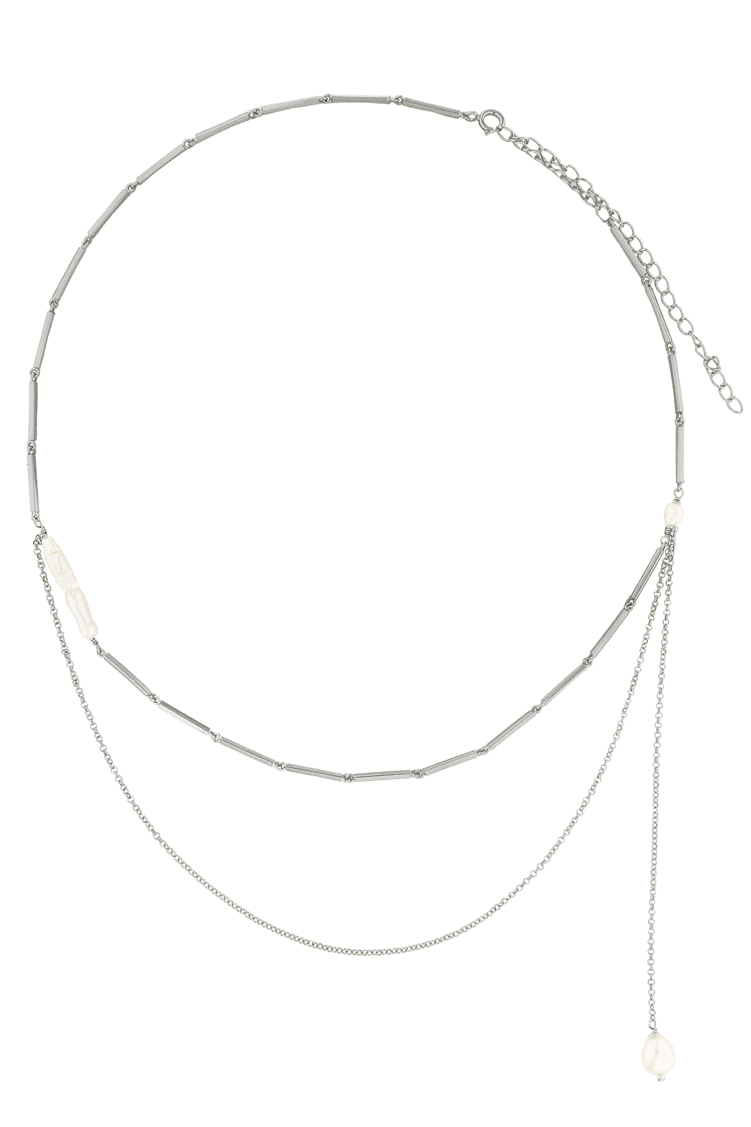 EIRA SILVER NECKLACE