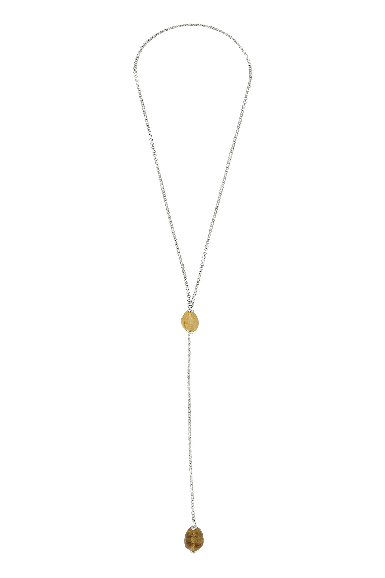 COLLIER LUMINEUX ARGENT