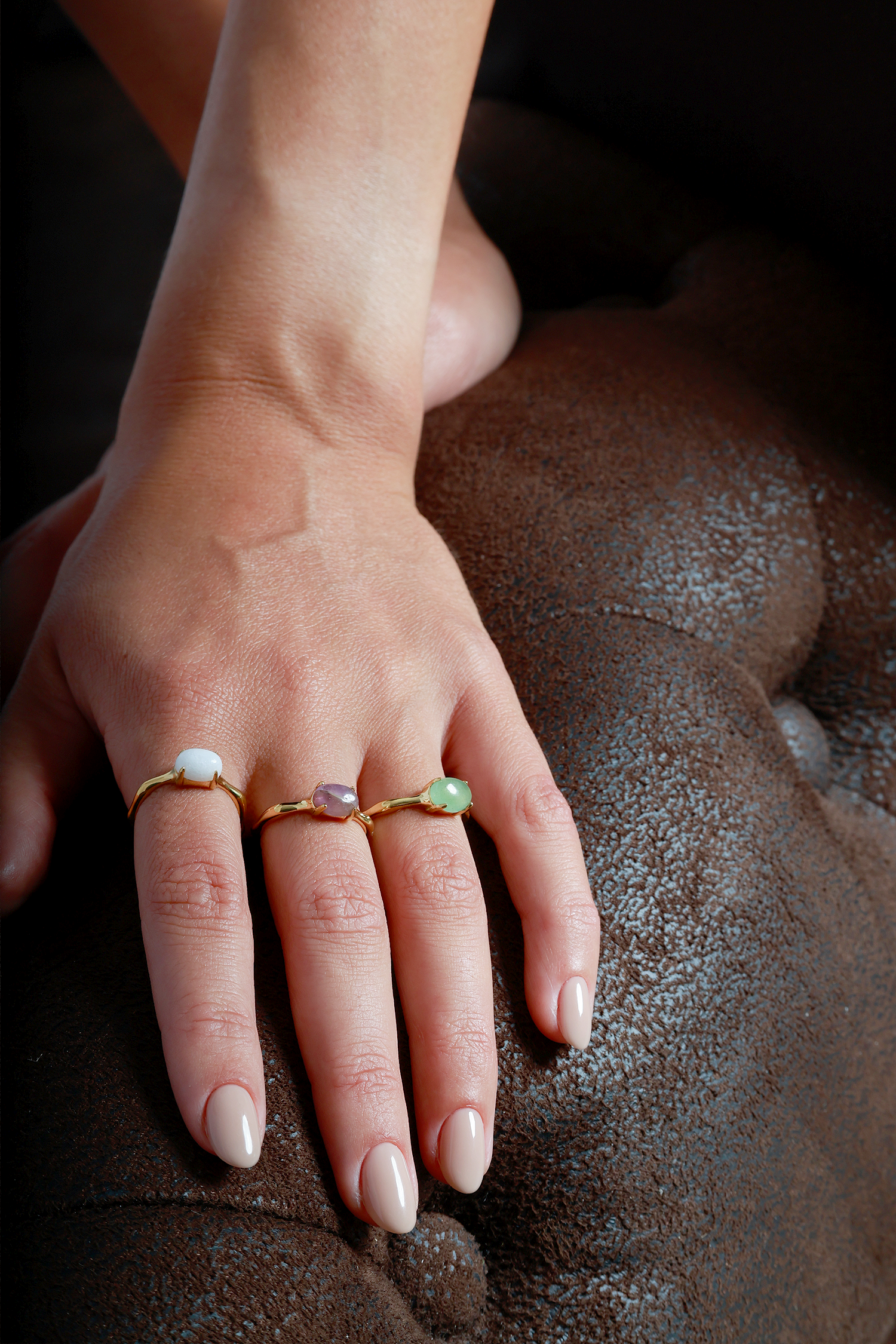 ELVA MOONSTONE RING