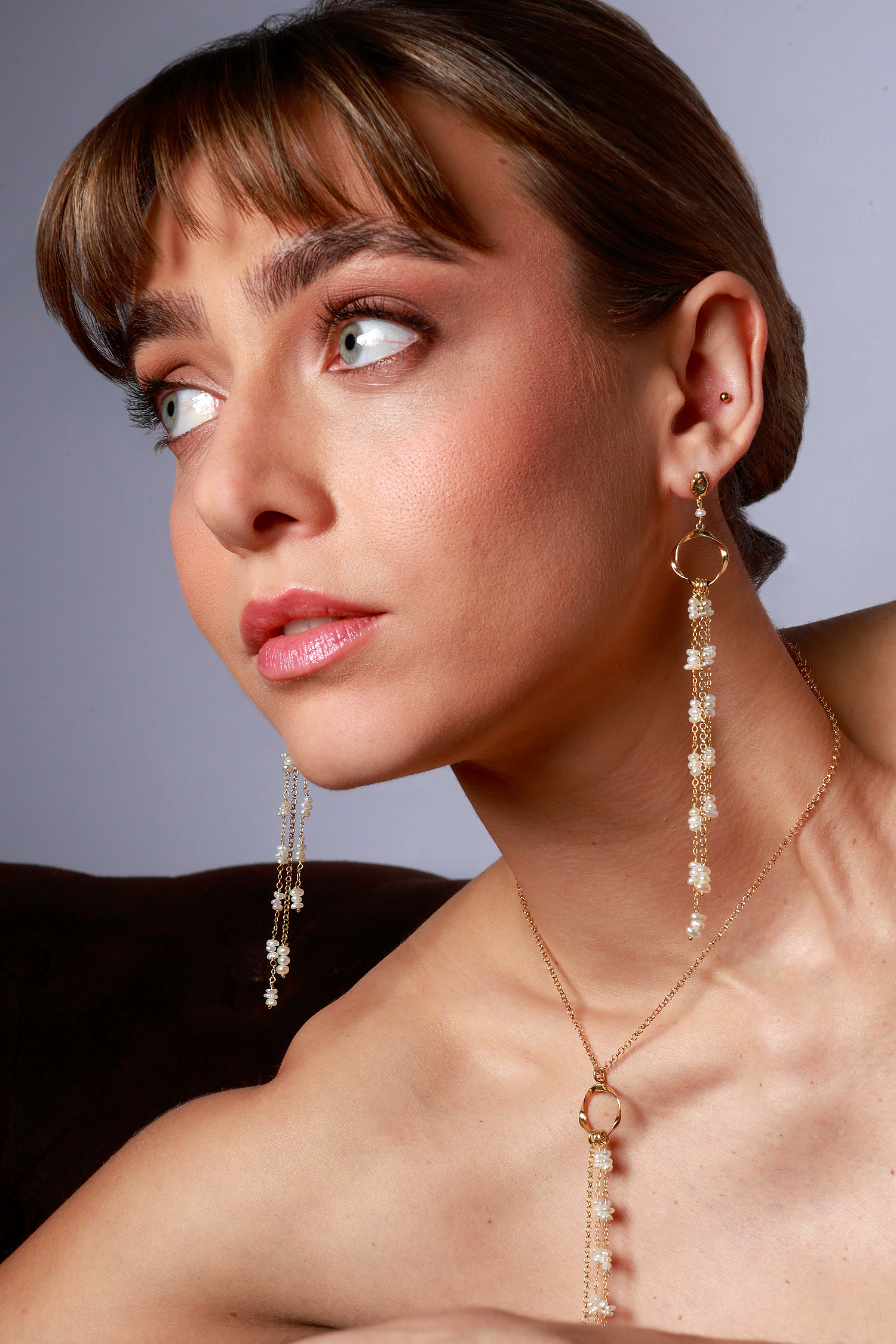 PENDIENTES PERLINA