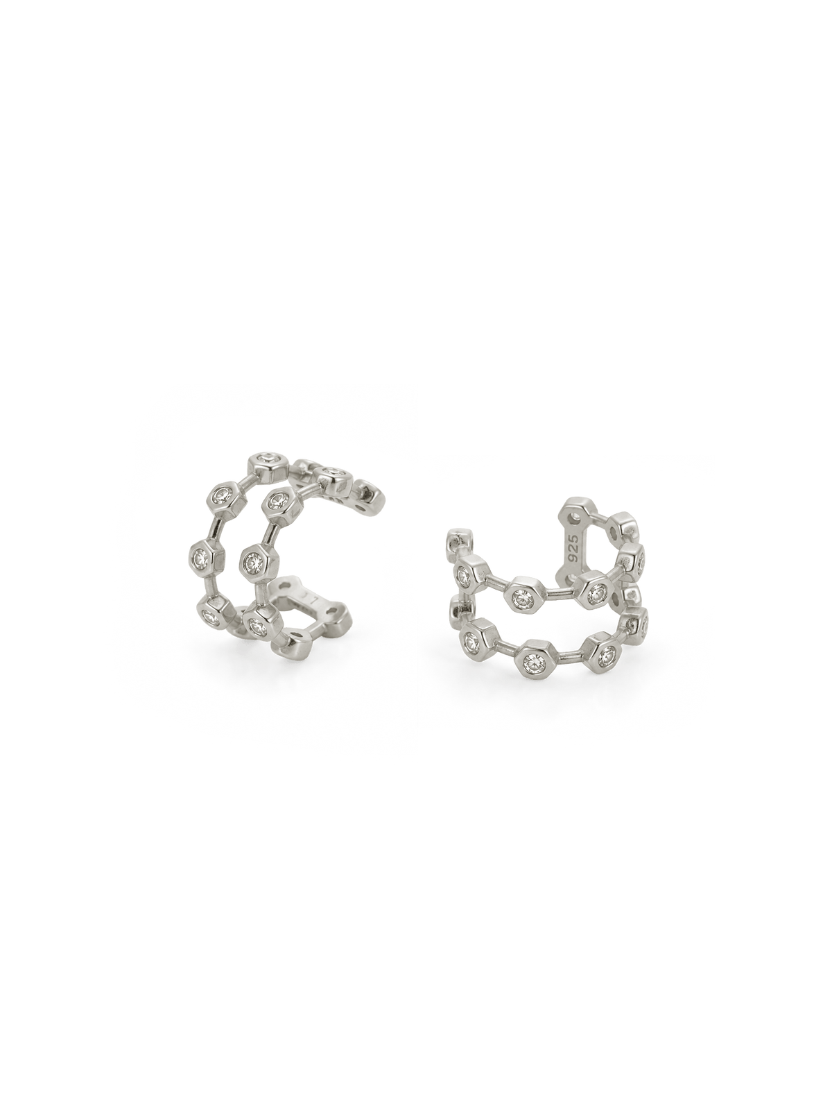 EAR CUFF MUSE PLATA