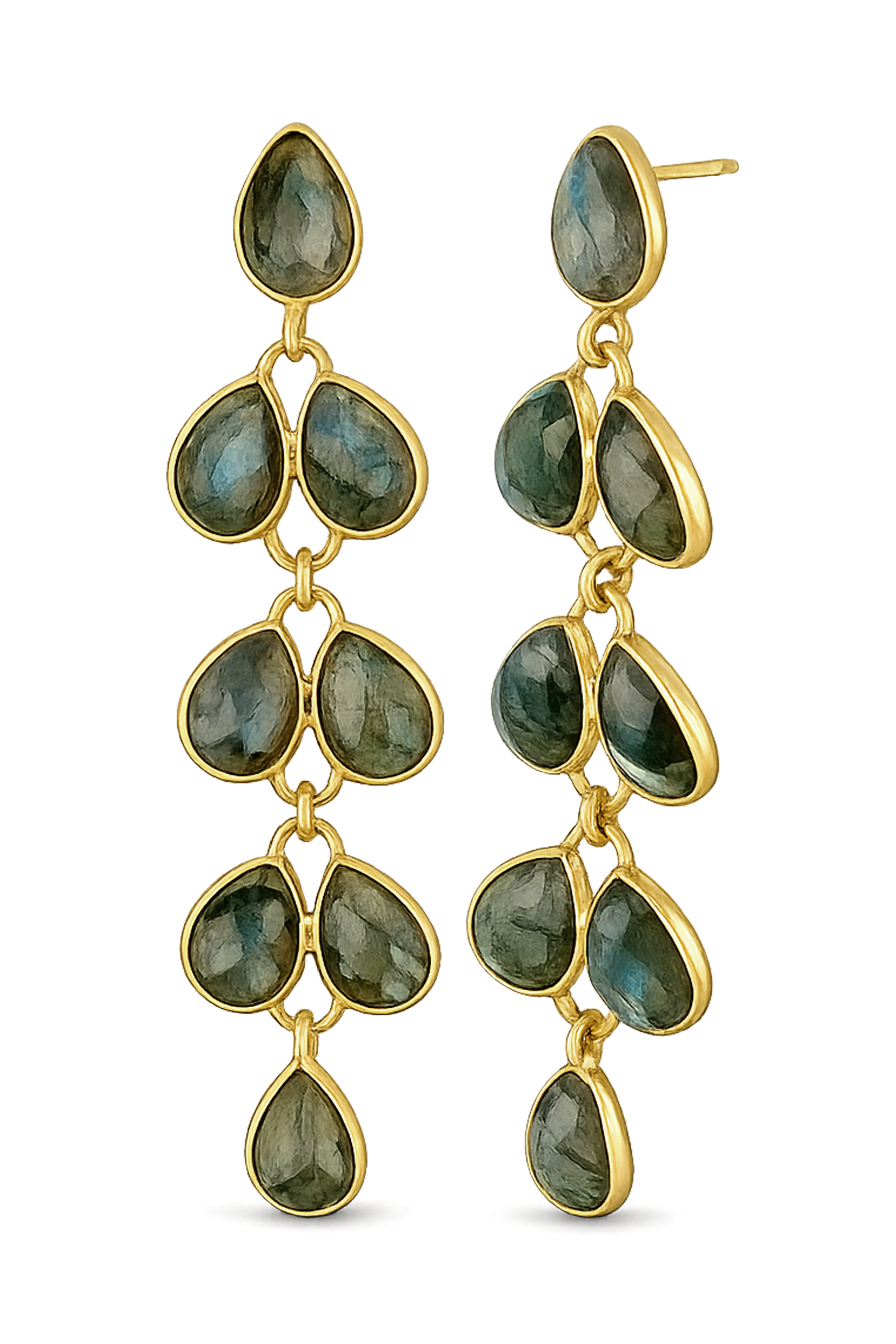 PENDIENTES AUTUMN LABRADORITA