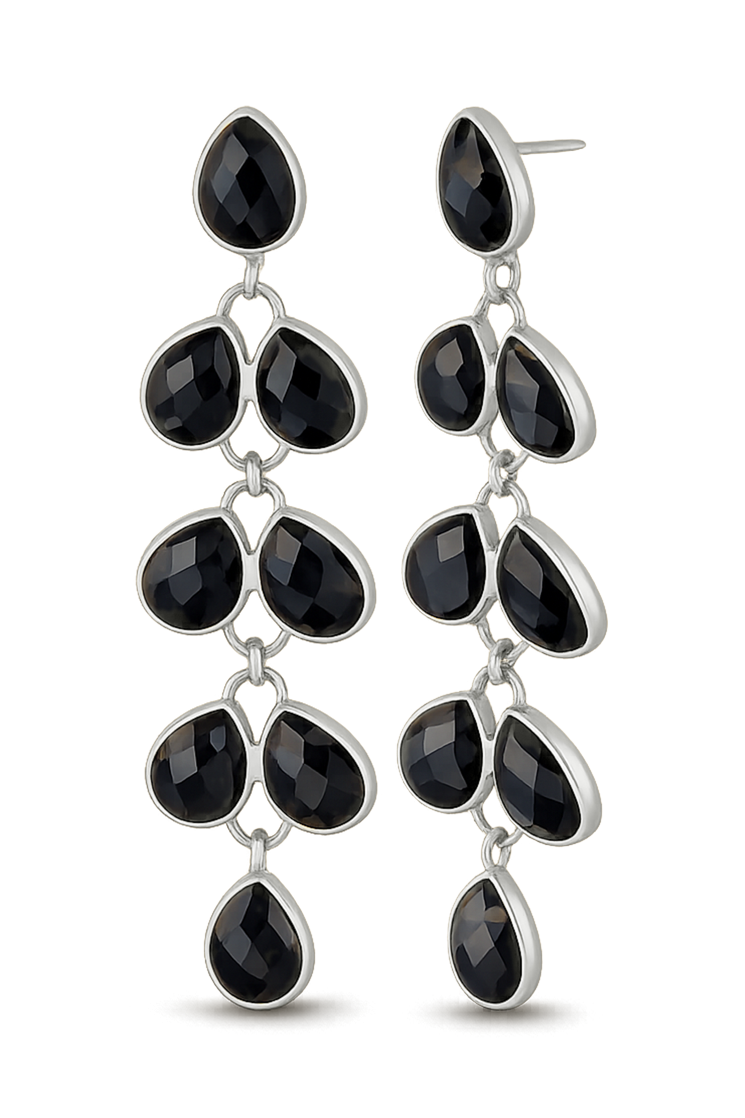 PENDIENTES AUTUMN ESPINELA PLATA