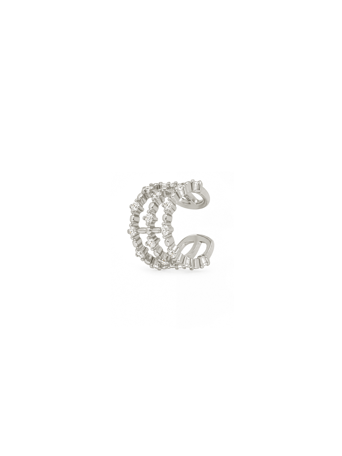 EAR CUFF SAVOY PLATA