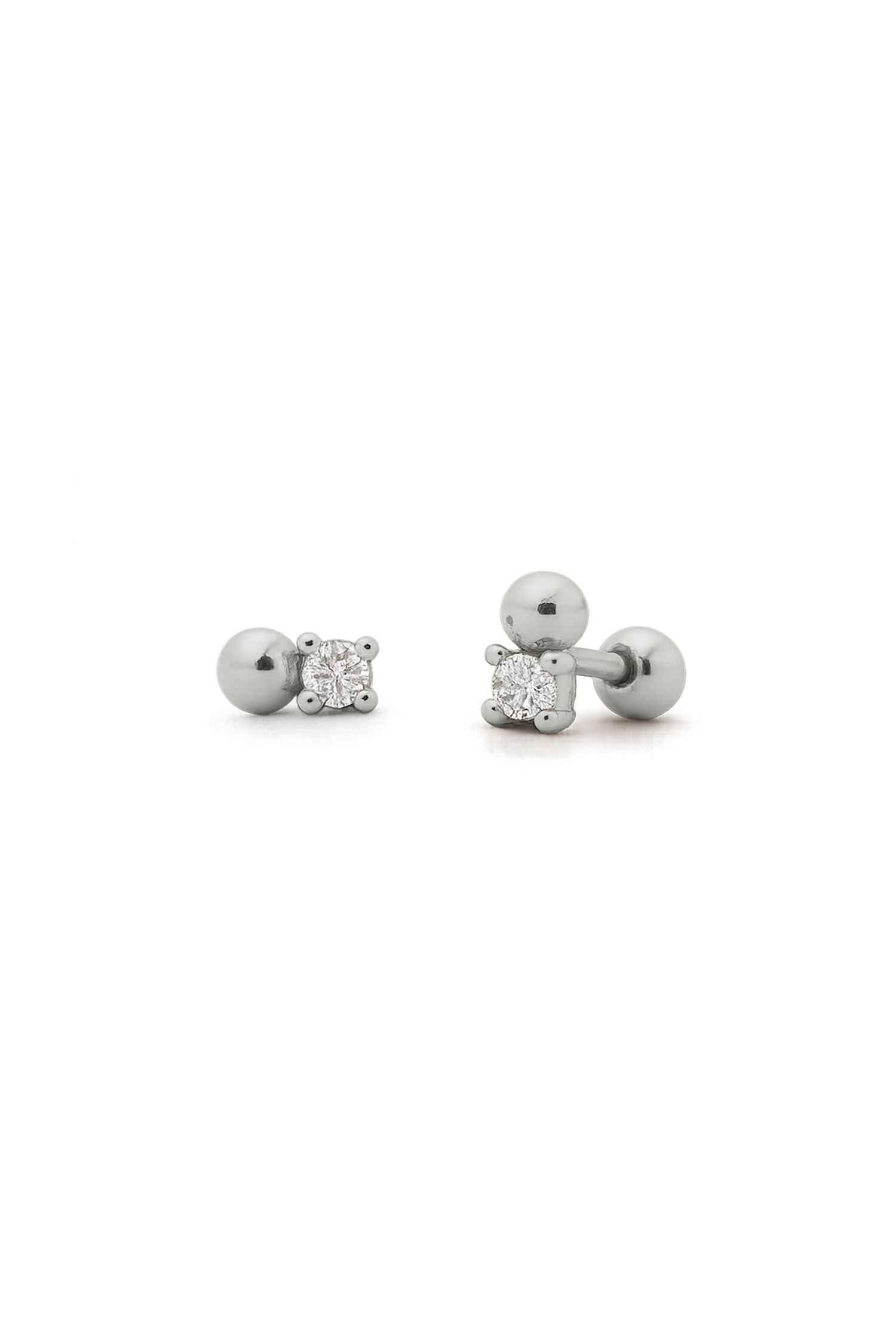 PIERCING NOVA BLANCO PLATA