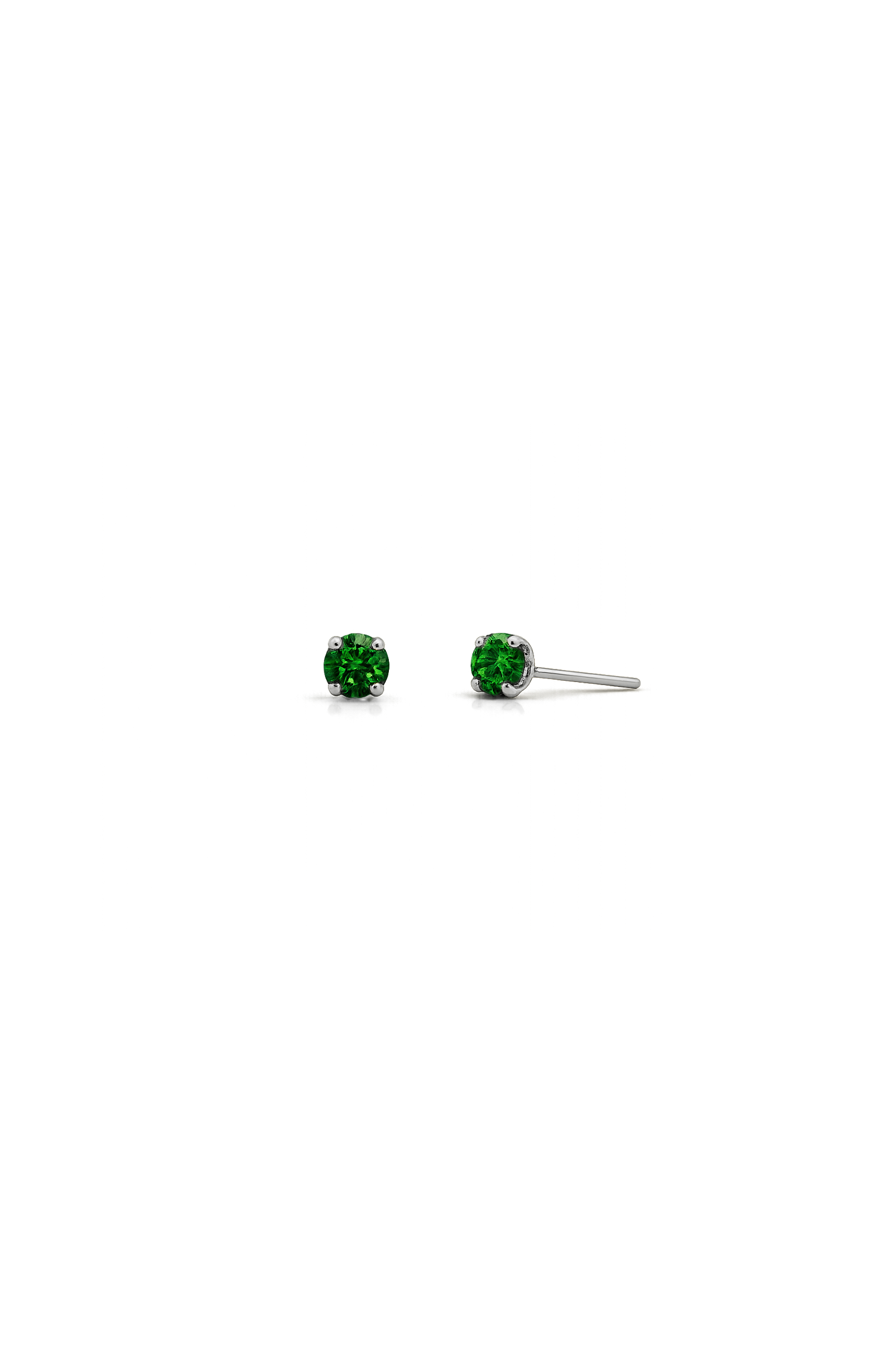 PENDIENTE AVYSS VERDE PLATA