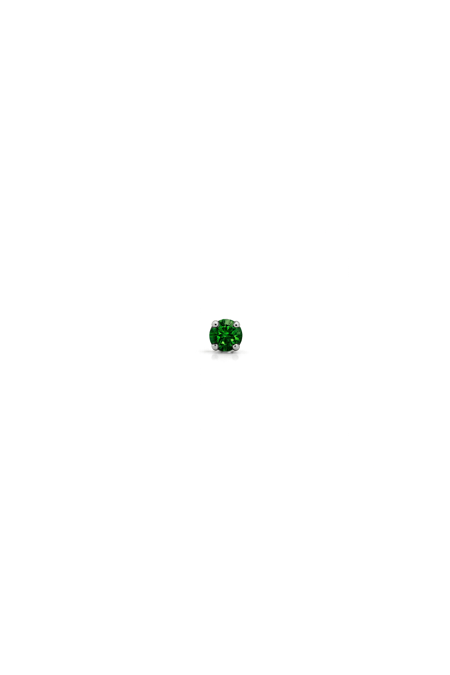PENDIENTE AVYSS VERDE PLATA