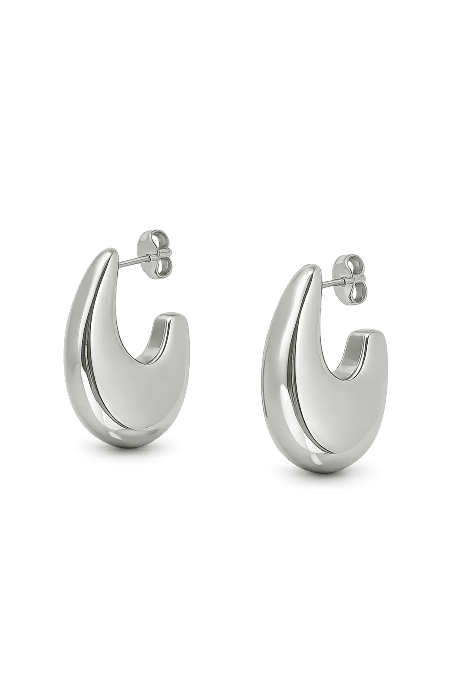 BOUCLES D'OREILLES BANI ARGENT