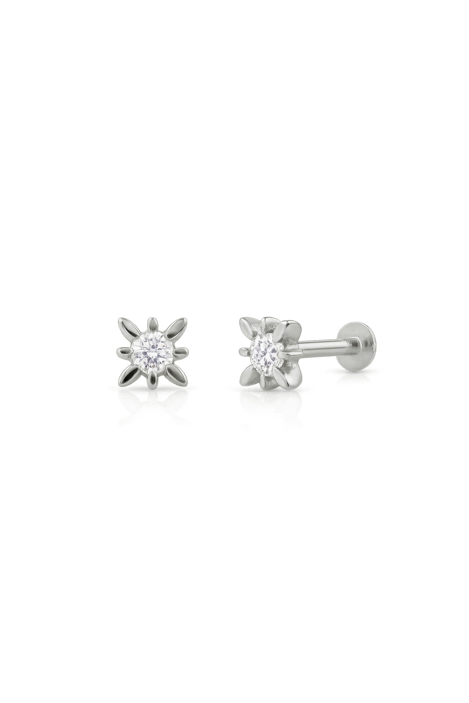 PIERCING WHITE LIGHT SILVER