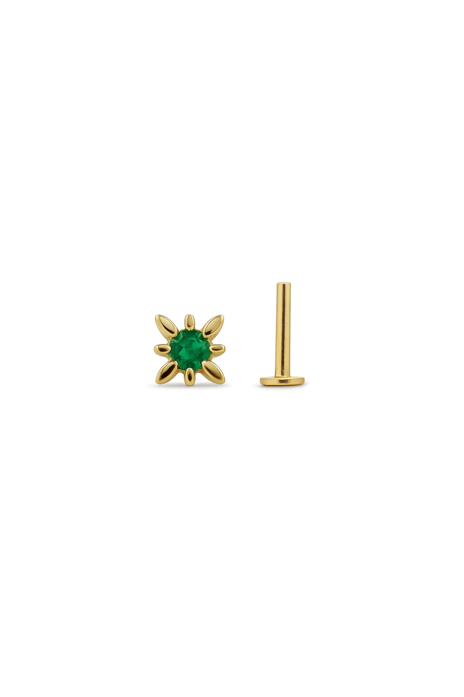 PIERCING LUMIÈRE VERTE