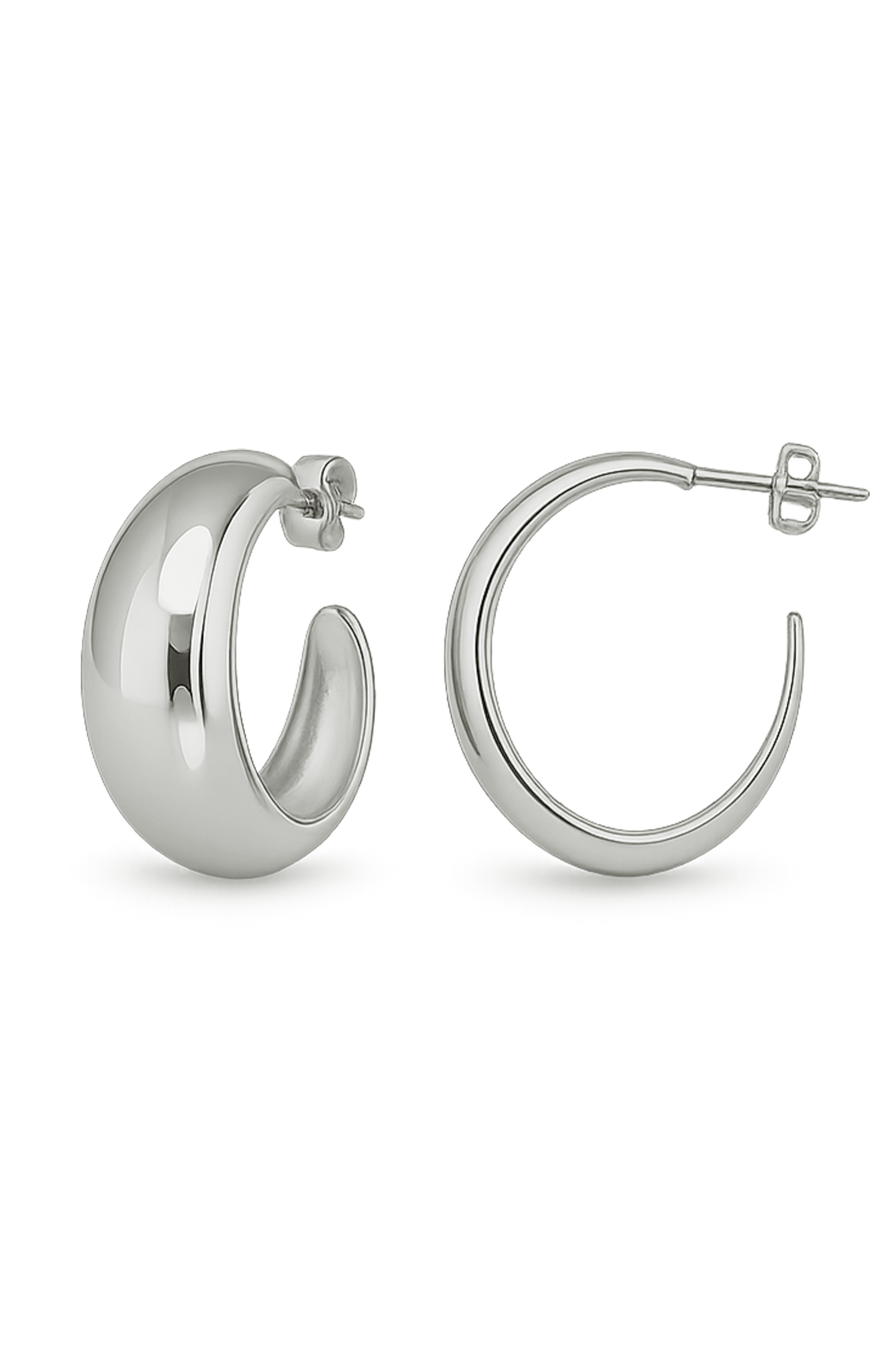 BOUCLES D'OREILLES AILANI ARGENT