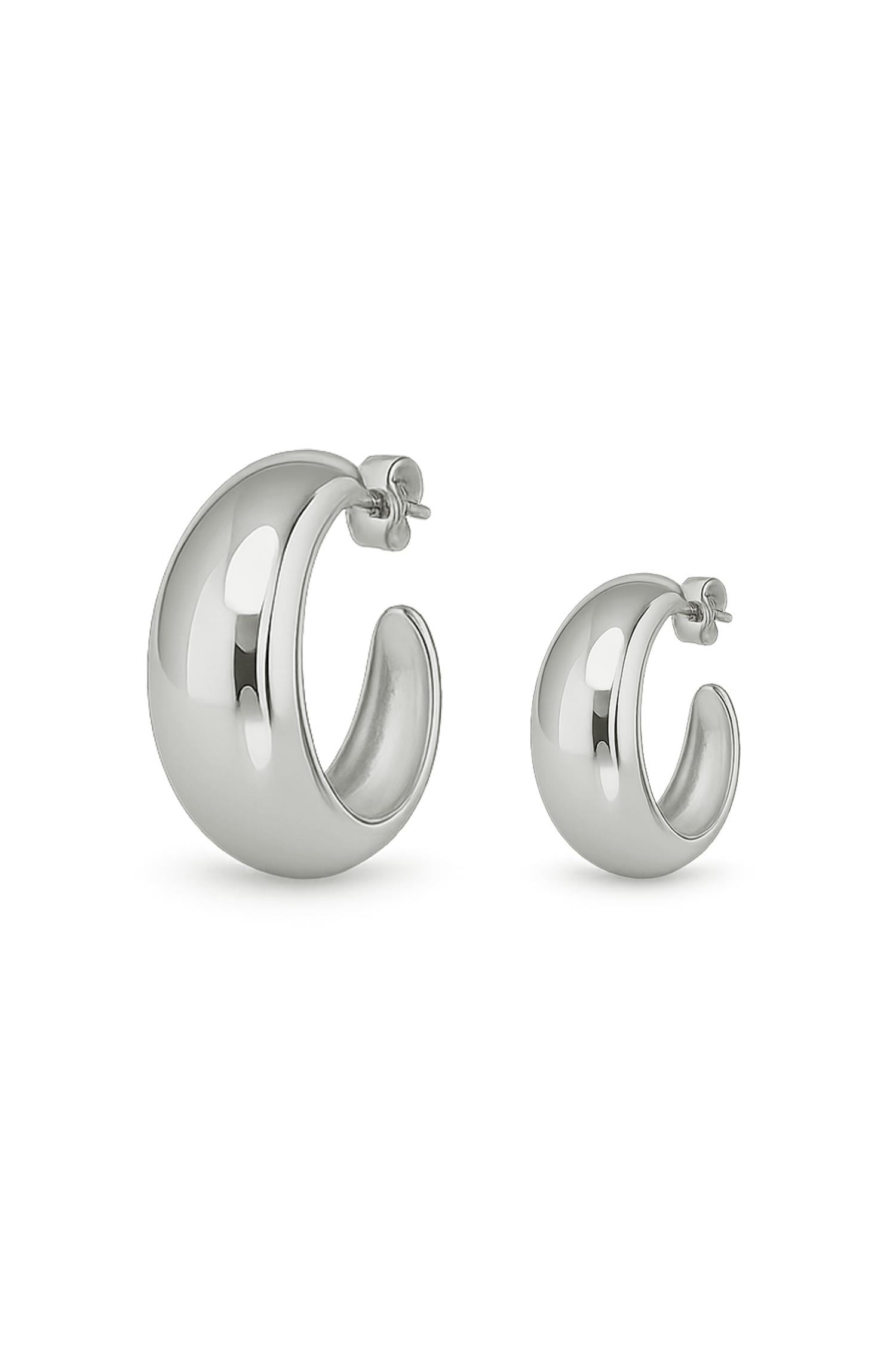 BOUCLES D'OREILLES AILANI ARGENT
