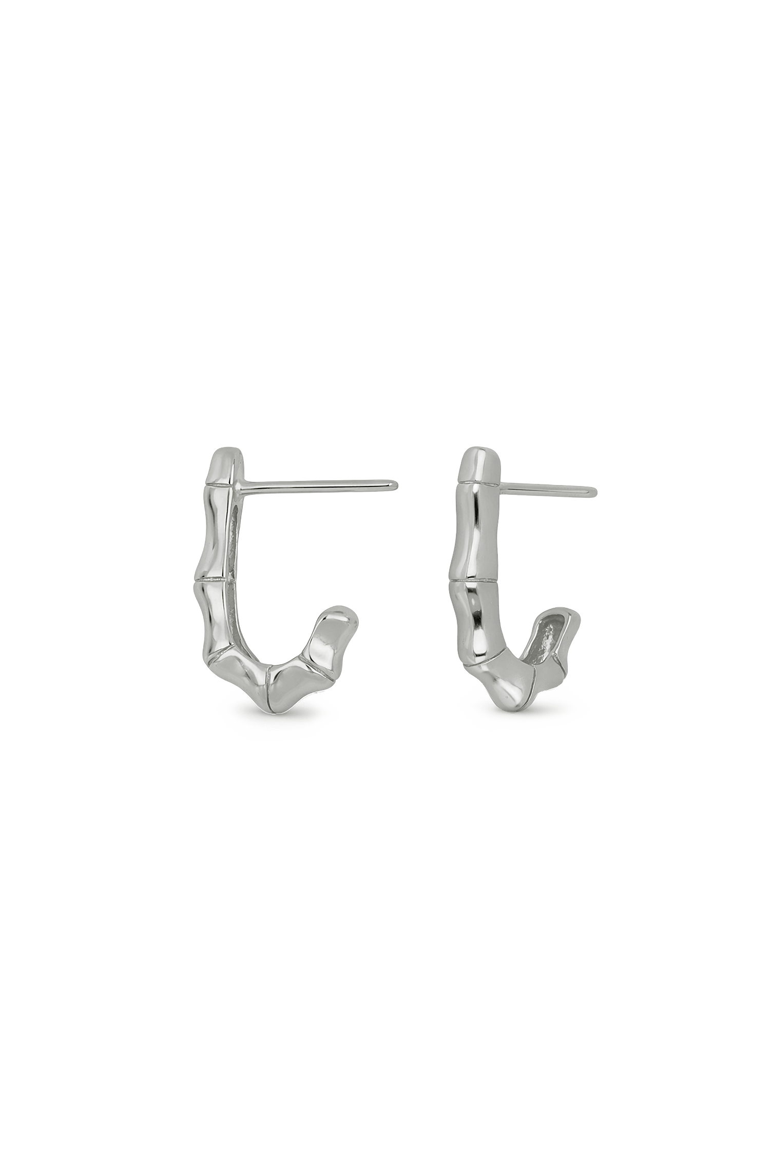 PENDIENTES BOREA PLATA