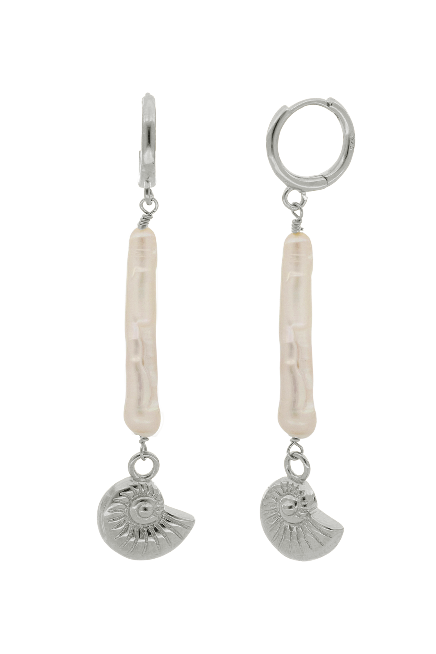 PENDIENTE SIRENIS PLATA
