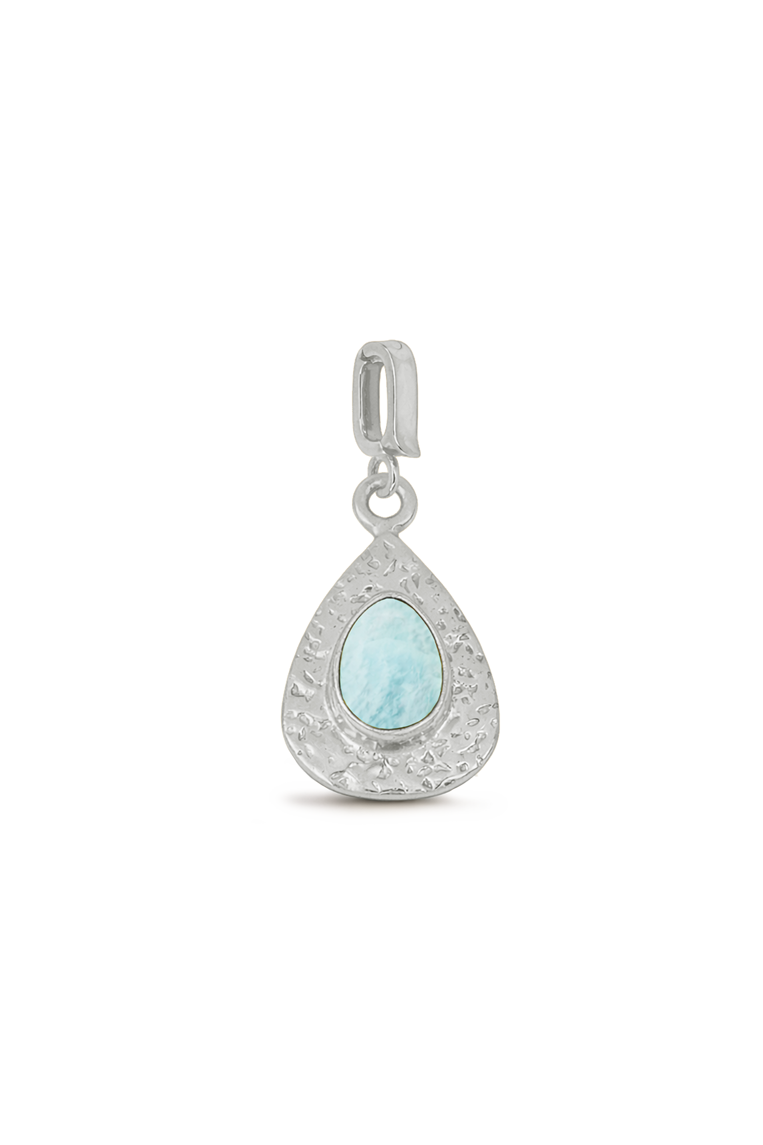 CHARM VELYX AMAZONITA PLATA
