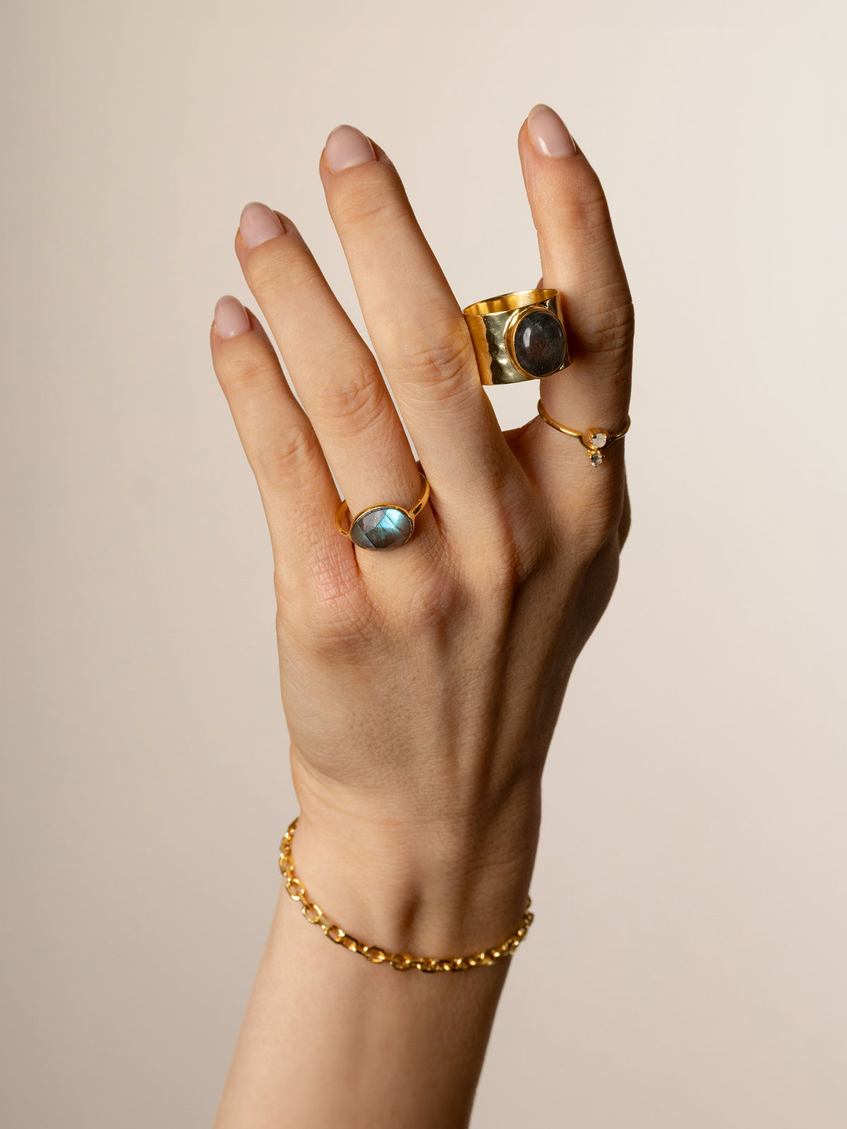 ANILLO FREYLA LABRADORITA