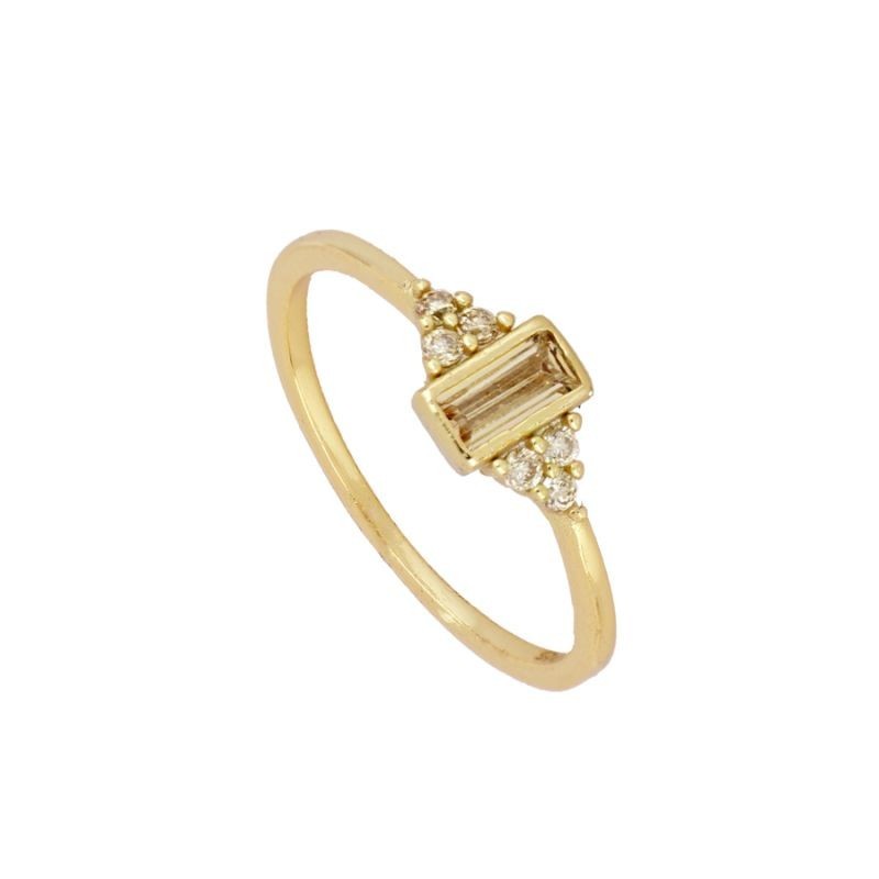 Champagne Provence Gold Ring