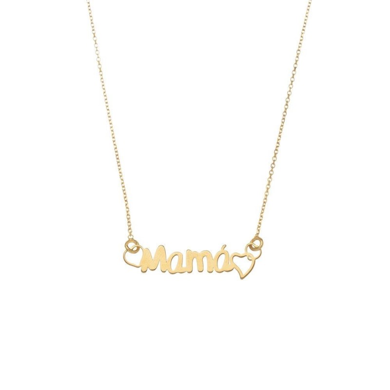 Heart Mama Gold Necklace