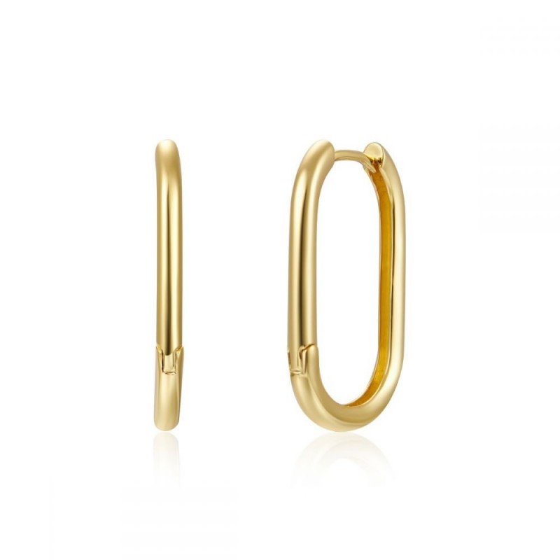 Menka Gold Earring 30 mm (Pair)