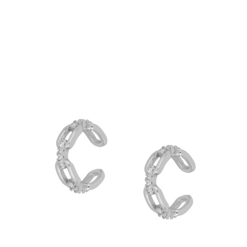 Ear Cuff Chain Circonitas (UNIDAD)