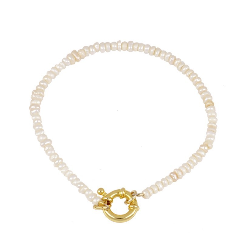 Mini Pearls Tanu Gold Bracelet