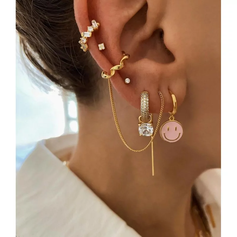 Ear Cuff  Lorraine Oro 2