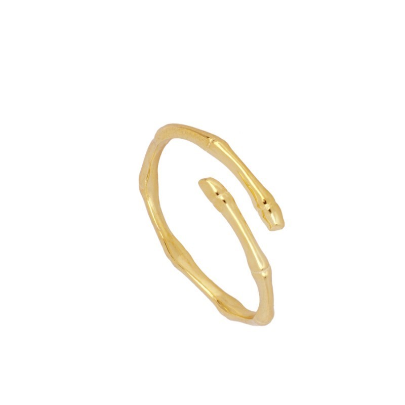Bambu Gold Ring
