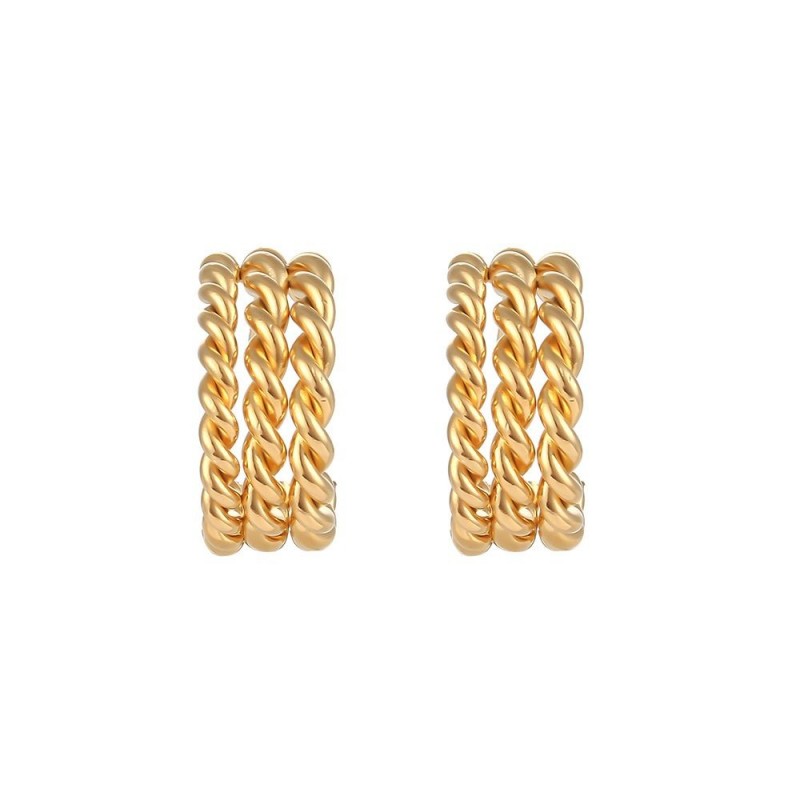 Petra Gold Earrings (Pair)