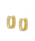 Square Gold Earring