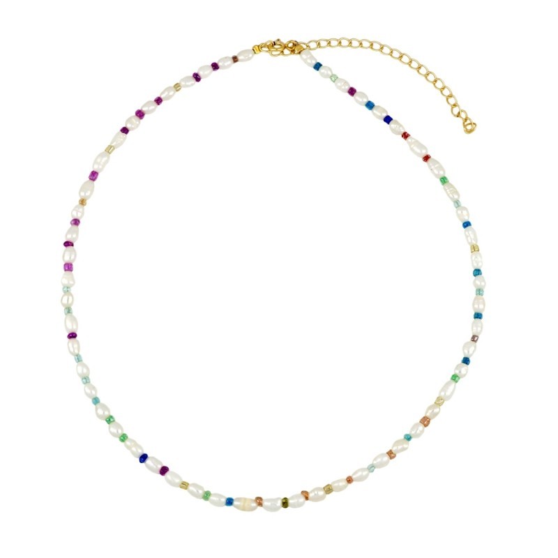 Multicolor Mare Gold Necklace
