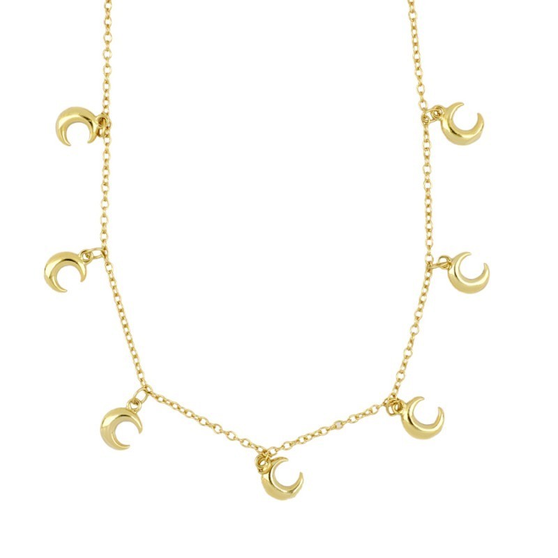 Moons Gold Necklace