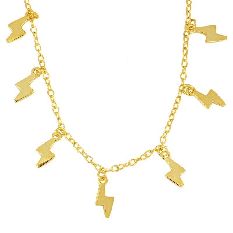 Rays Gold Necklace