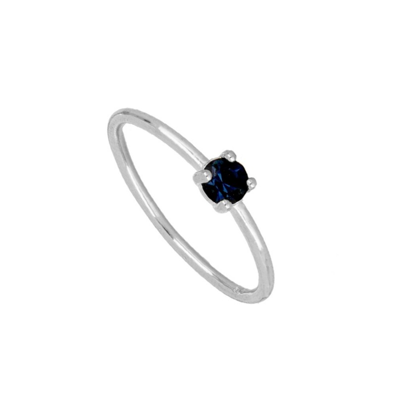 Blue Sapphire Dunya Ring