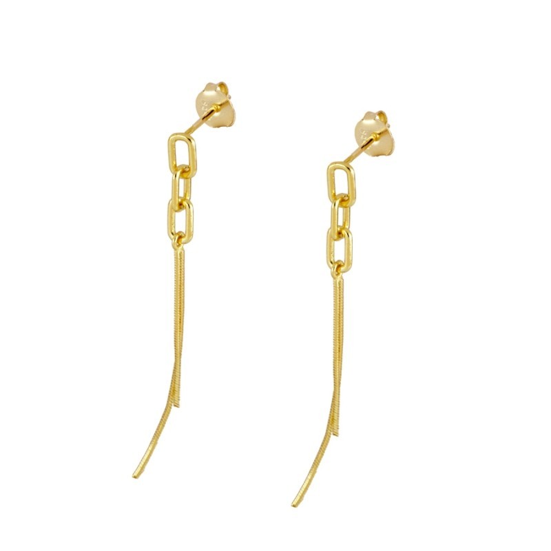 Zenia Gold Earrings (Pair)