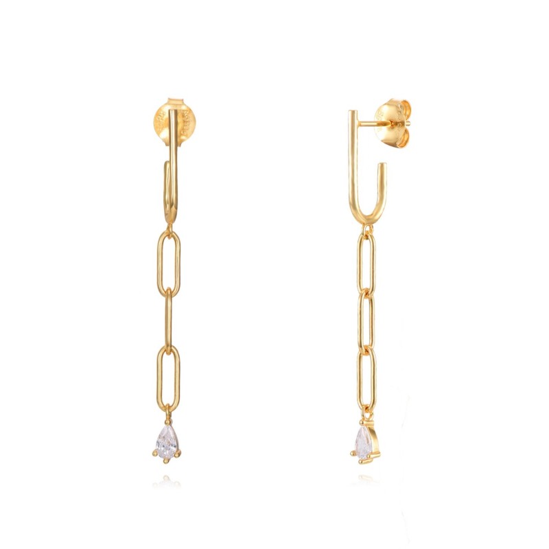 Zaida Gold Earrings (Pair)