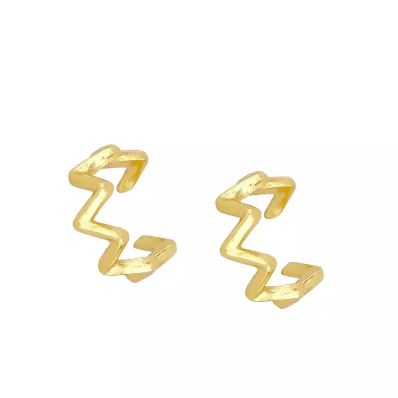 Ear Cuff Crimp Oro