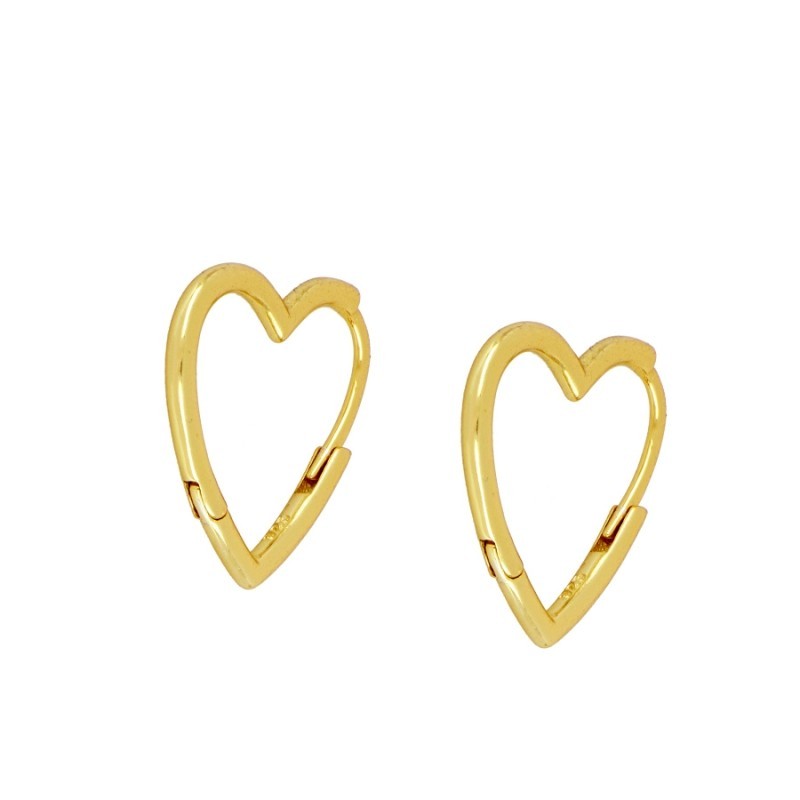 Amy Gold Hoop Earring