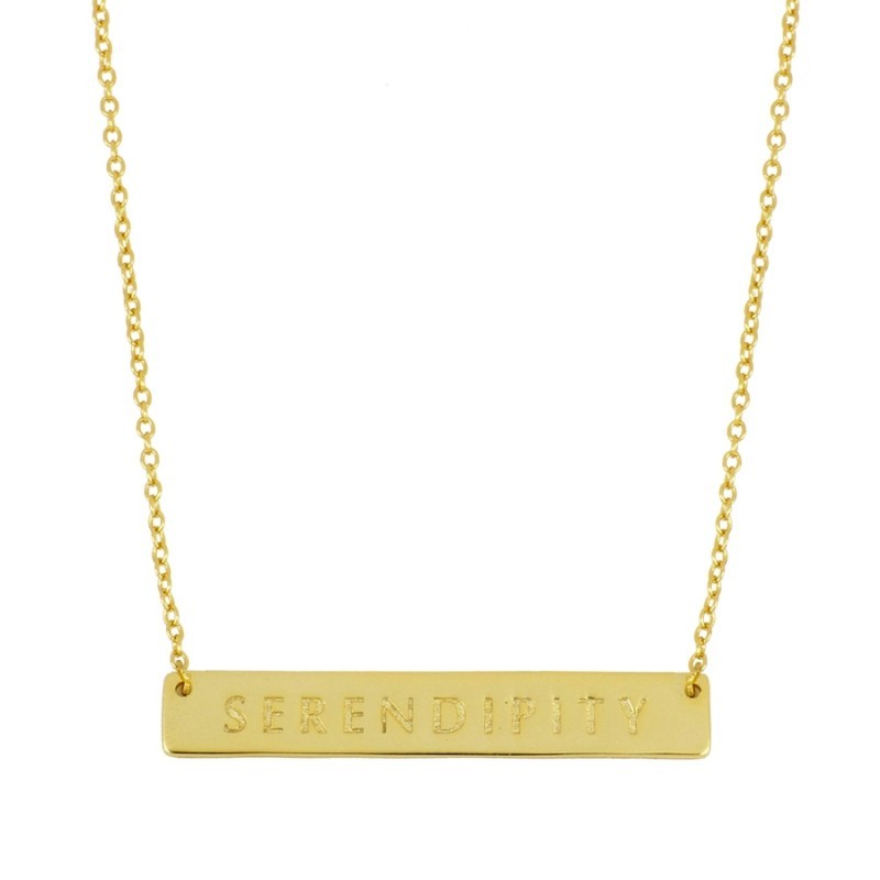 Serendipity Gold Necklace