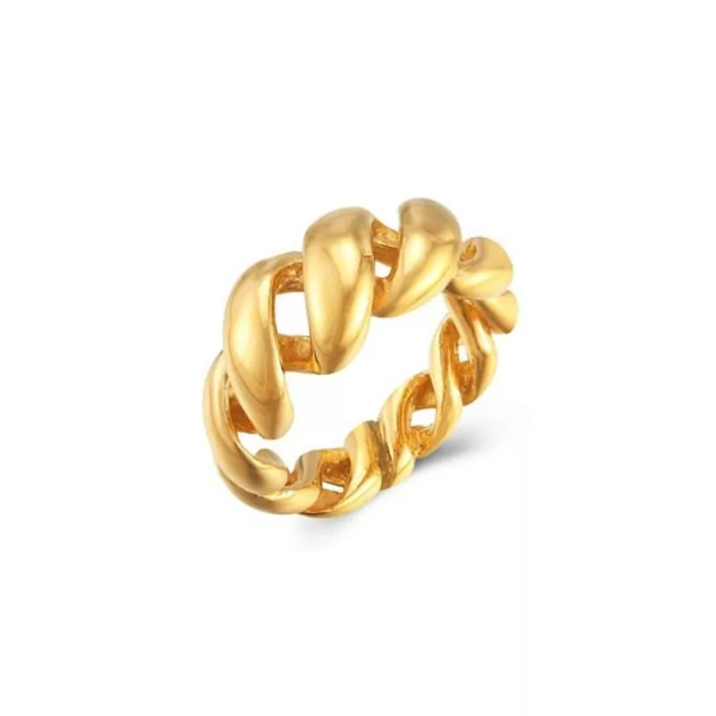 Anillo Twisted Maxi Oro