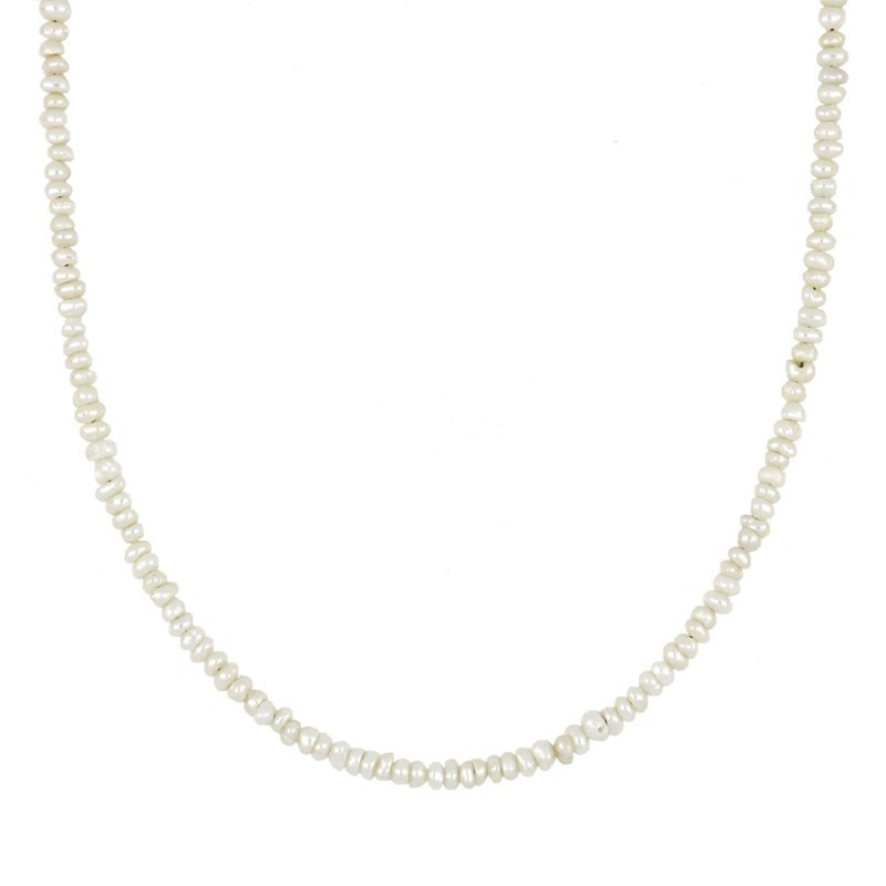 Mini Pearl Gold Necklace