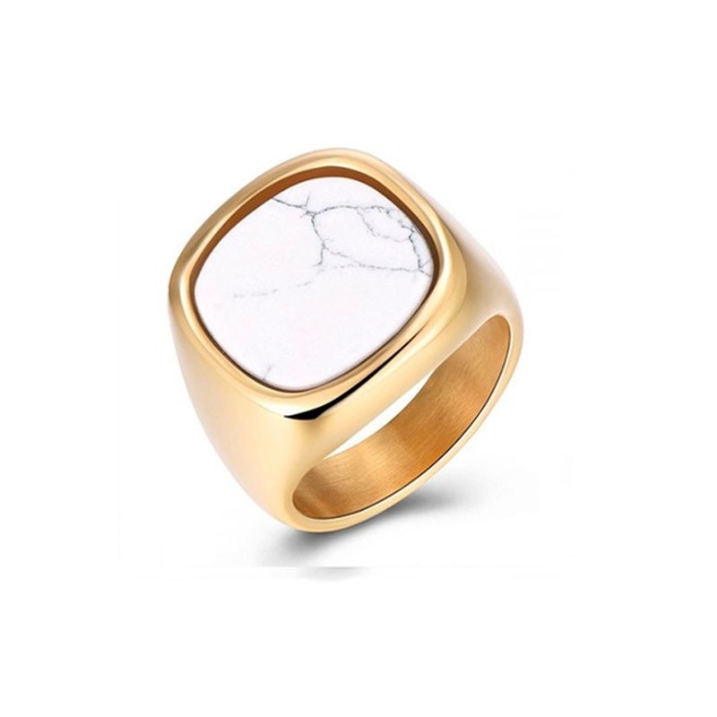 Marble Malenka Gold Ring
