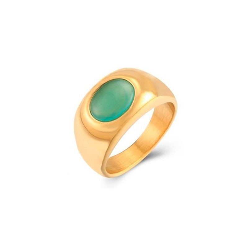 Chalcedony Astrid Gold Ring