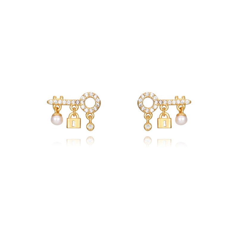 Pendientes Clau Oro (Par)