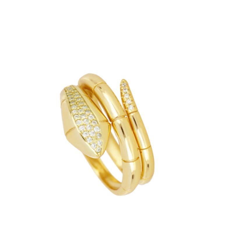 Serpent Gold Ring