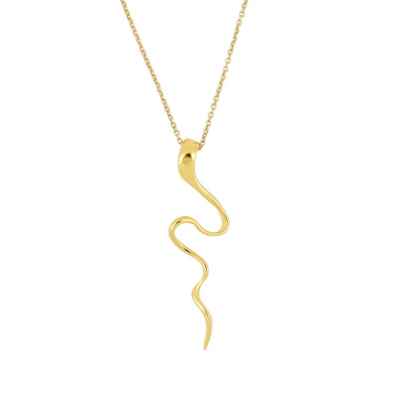 Sinueux Gold Necklace