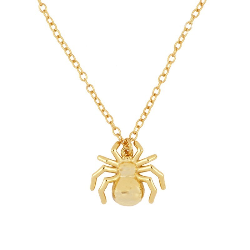 Spider Gold Necklace